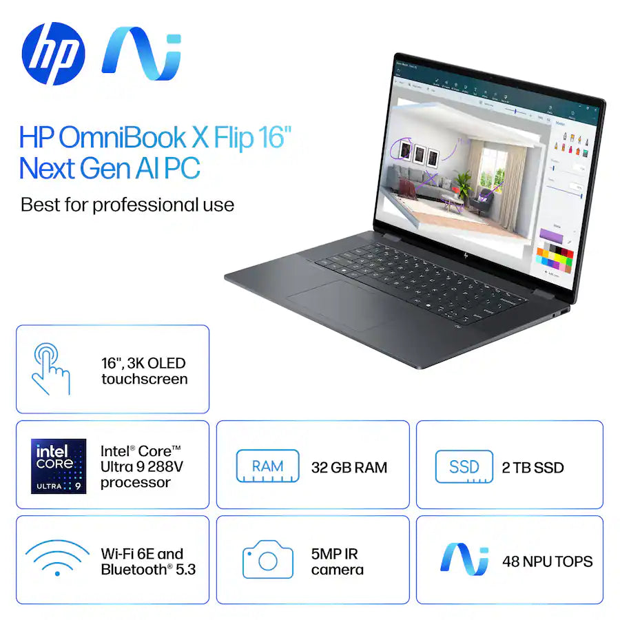 Designer2: Laptop i9, 32gb, 2TB, OLED, 3k Display, FREE Mouse
