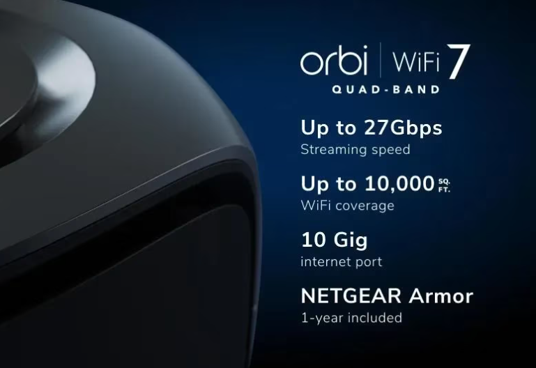 Wi-Fi 7 Router Repeater Mesh Orbi