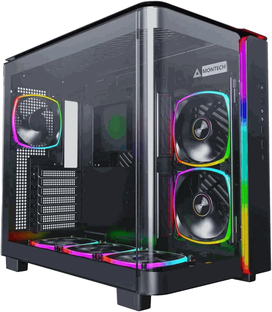 Custom computer case for build-to-order systems with warranty