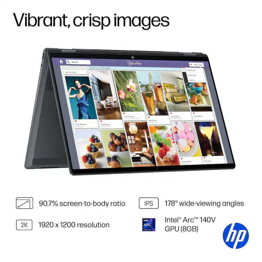 HP 16gb, i7 Processor, Fastest SSD, 3yr Warranty Included - NVIZI / Naples PC