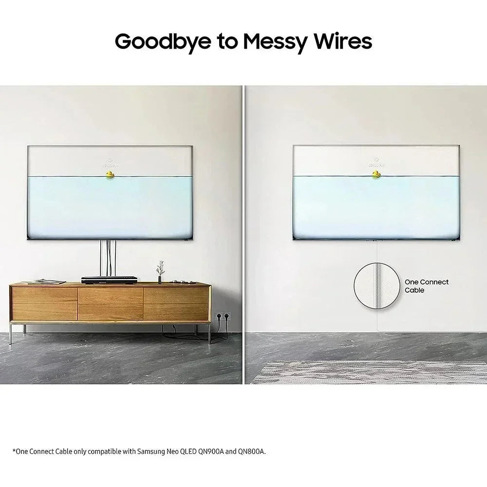 Samsung One Invisible Connection Cable for Neo QLED 8K OLED 4K TVs
