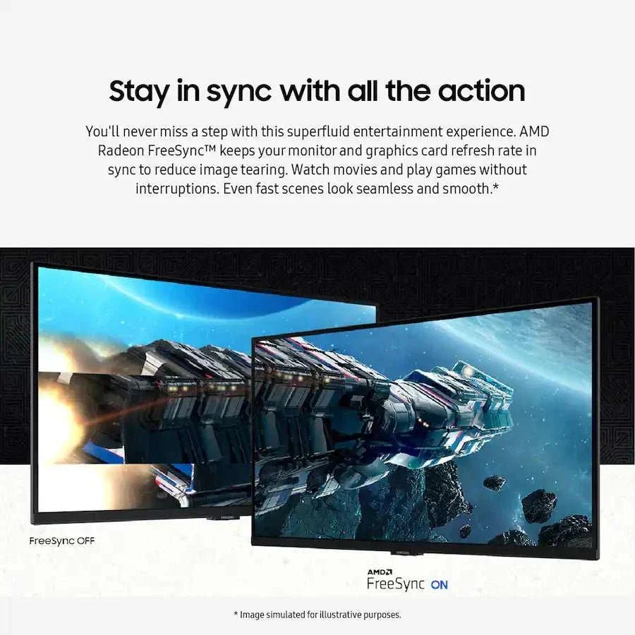 Samsung 3k gaming monitor with 180Hz refresh rate and HDR400