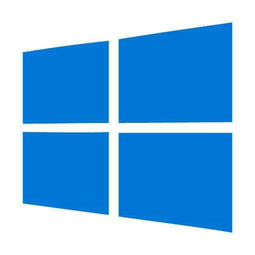 Blue Windows logo for computer virus and malware removal service