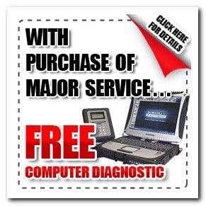 Free computer diagnostic with major service offer
